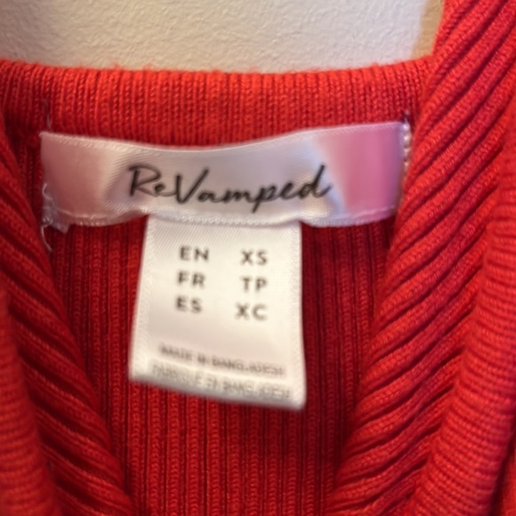 ReVamped Red Skin Tight Dress - Picture 6 of 6